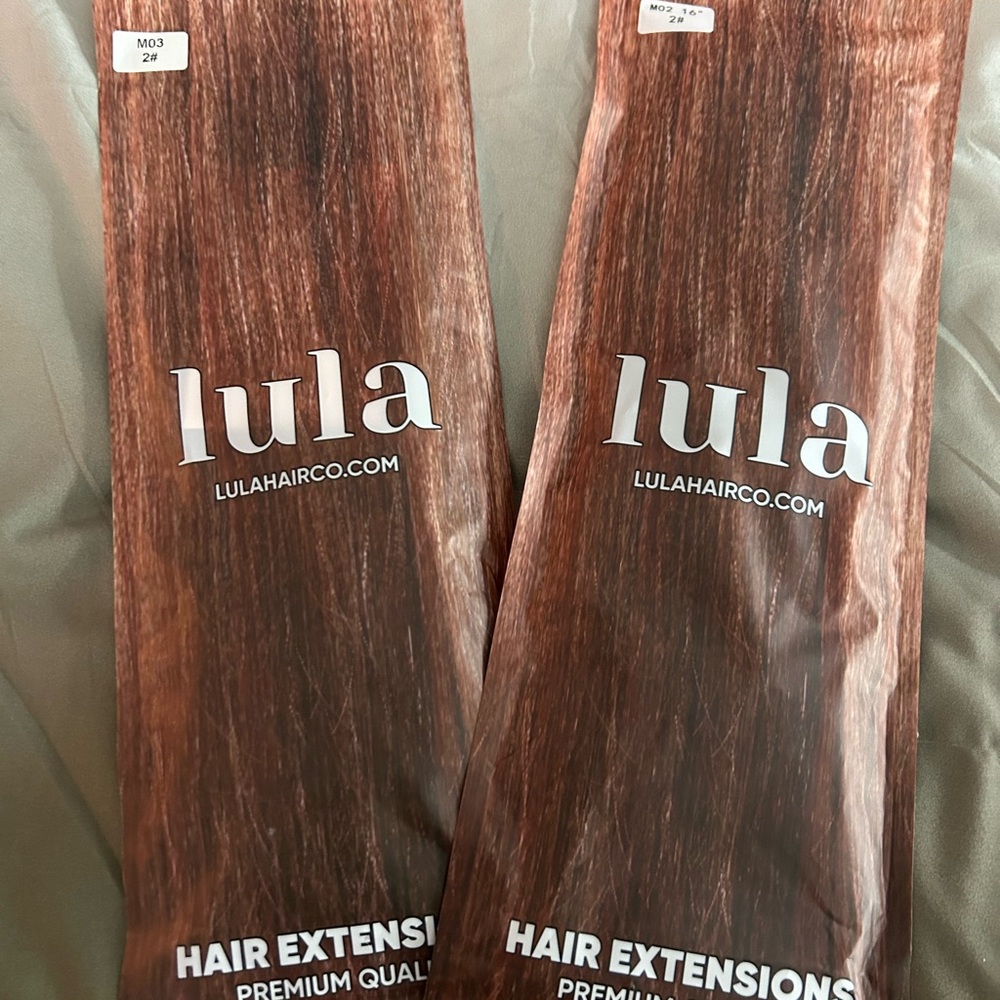 Set of two Lula extensions never worn.